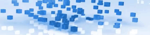 Анимация текста из кубиков