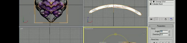 Создание щита WOW  в Autodesk 3D's Max